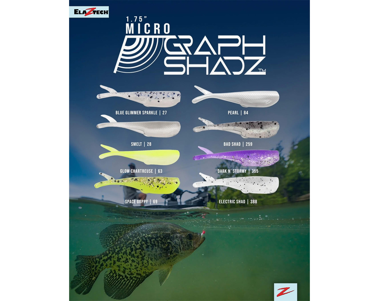 Z-Man Micro Graph ShadZ